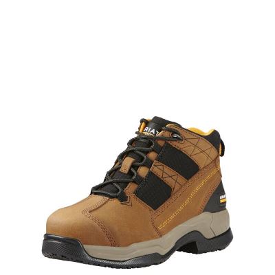 Ariat Work: Contender Steel Toe Zapatos de Seguridad Mujer - Marrones (PGXRM6140)